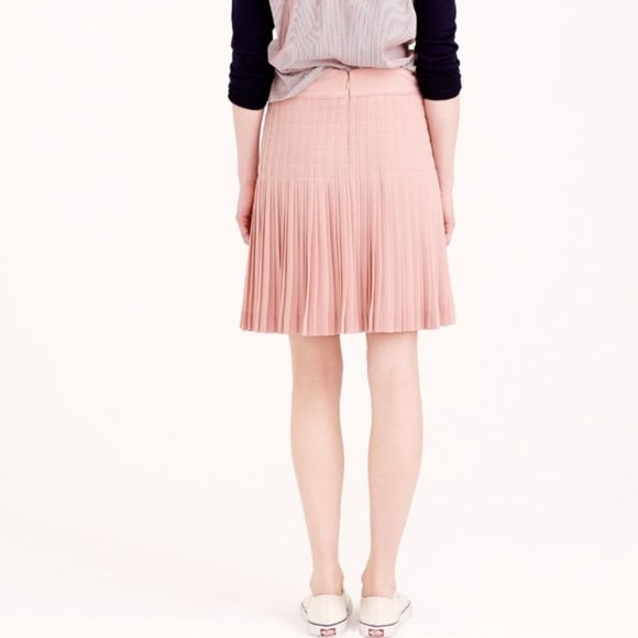 J.Crew Sz 8 Pleated Swing Skirt EUC - Picture 3 of 6